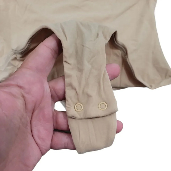 SKIMS FITS EVERYBODY SQUARE NECK BODYSUIT CLAY - Picture 6 of 7